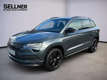 Škoda Karoq SPORTLINE TDI SCR in Quarz-Grau Metallic