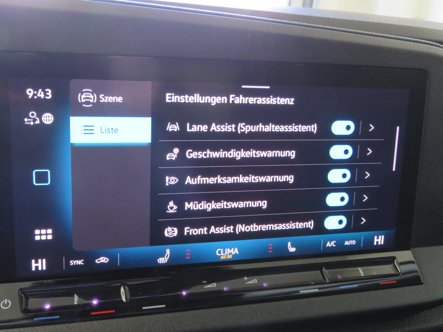 Bild eines Caddy Family TDI