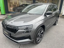 Škoda Karoq 4x4 Sportline TDI DSG in Graphit-Grau Metallic