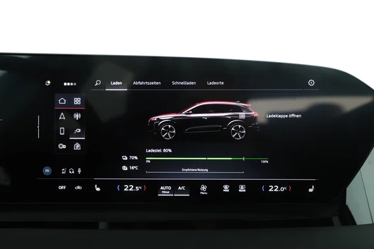 Bild eines Audi Q6 e-tron performance