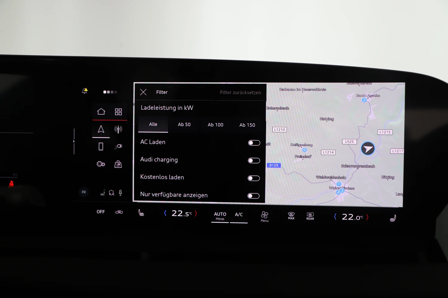 Bild eines Audi Q6 e-tron performance