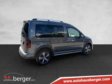 VW Caddy Alltrack TDI 4MOTION in indiumgrau metallic