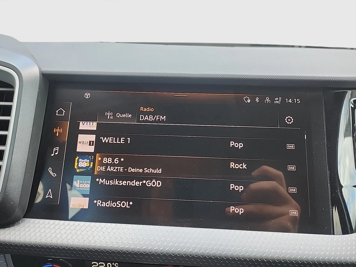 Bild eines A1 Sportback 25 TFSI intense