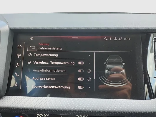 Bild eines A1 Sportback 25 TFSI intense