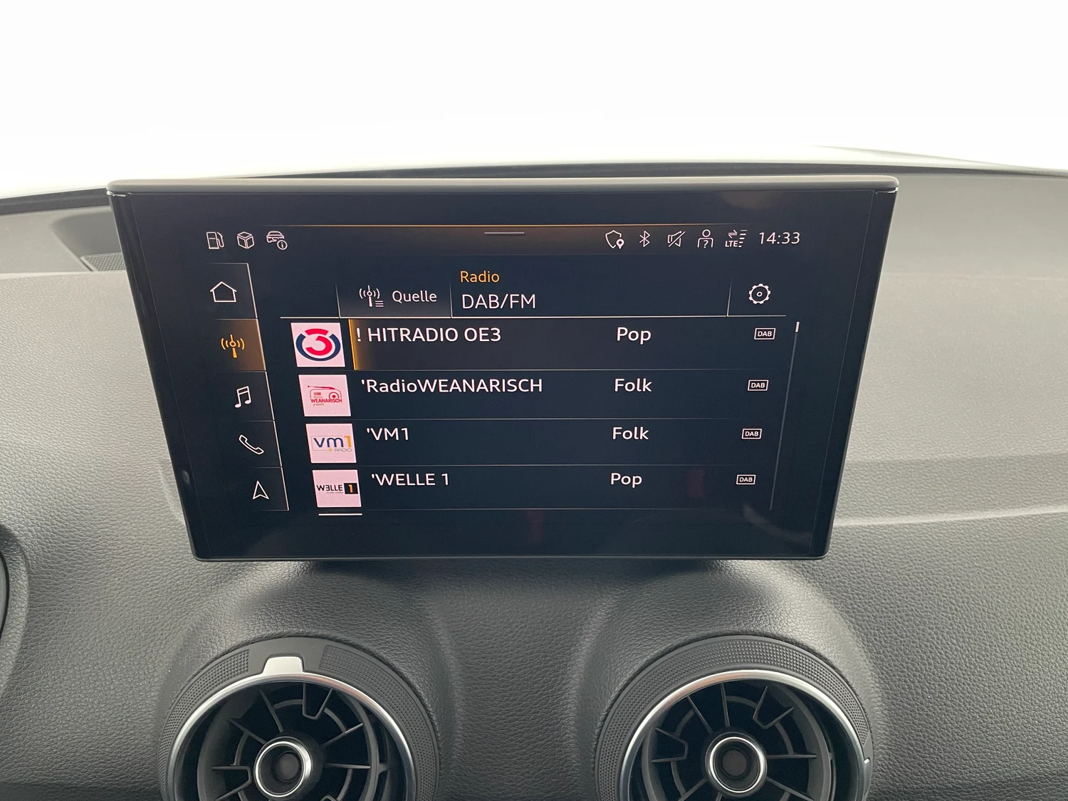 Bild eines Audi Q2 30 TFSI admired