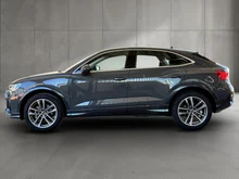 Audi Q3 Sportback 35 TFSI intense in NANOGRAU METALLIC