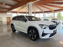 Škoda Kodiaq RS 4x4 TSI DSG in Moon-Weiß Metallic