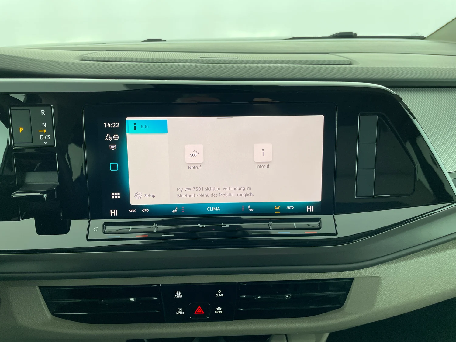 Bild eines VW Multivan Business ÜH TDI