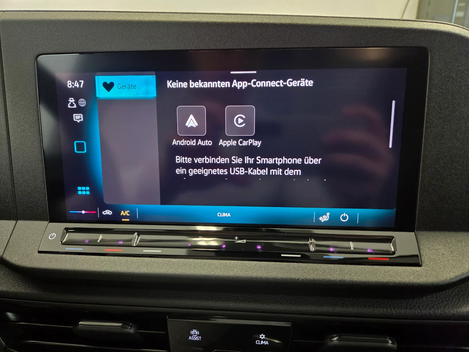 Bild eines Caddy Cargo TDI