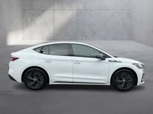 Škoda Enyaq Coupé RS in Moon-Weiß Metallic