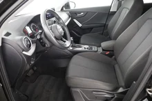 Audi Q2 35 TFSI admired in MYTHOSSCHWARZ METALLIC
