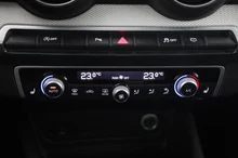 Audi Q2 35 TFSI admired in MYTHOSSCHWARZ METALLIC