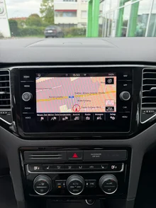 VW Golf Sportsvan Highline TDI in Indium Grau Metallic