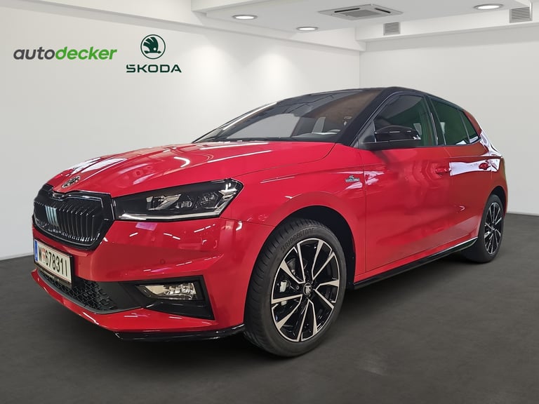 Škoda Fabia in Velvet-Rot Metallic gebraucht in Wien für € 21.990 ...