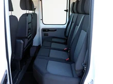 VW Crafter 35 Doka-Pritsche L4 TDI in B4 Candy-Weiß