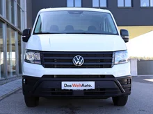 VW Crafter 35 Doka-Pritsche L4 TDI in B4 Candy-Weiß
