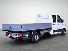 VW Crafter 35 Doka-Pritsche L4 TDI in B4 Candy-Weiß
