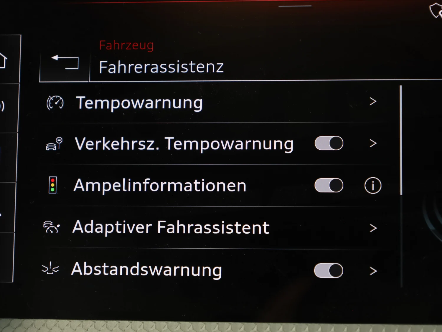 Bild eines A1 Sportback 25 TFSI intense