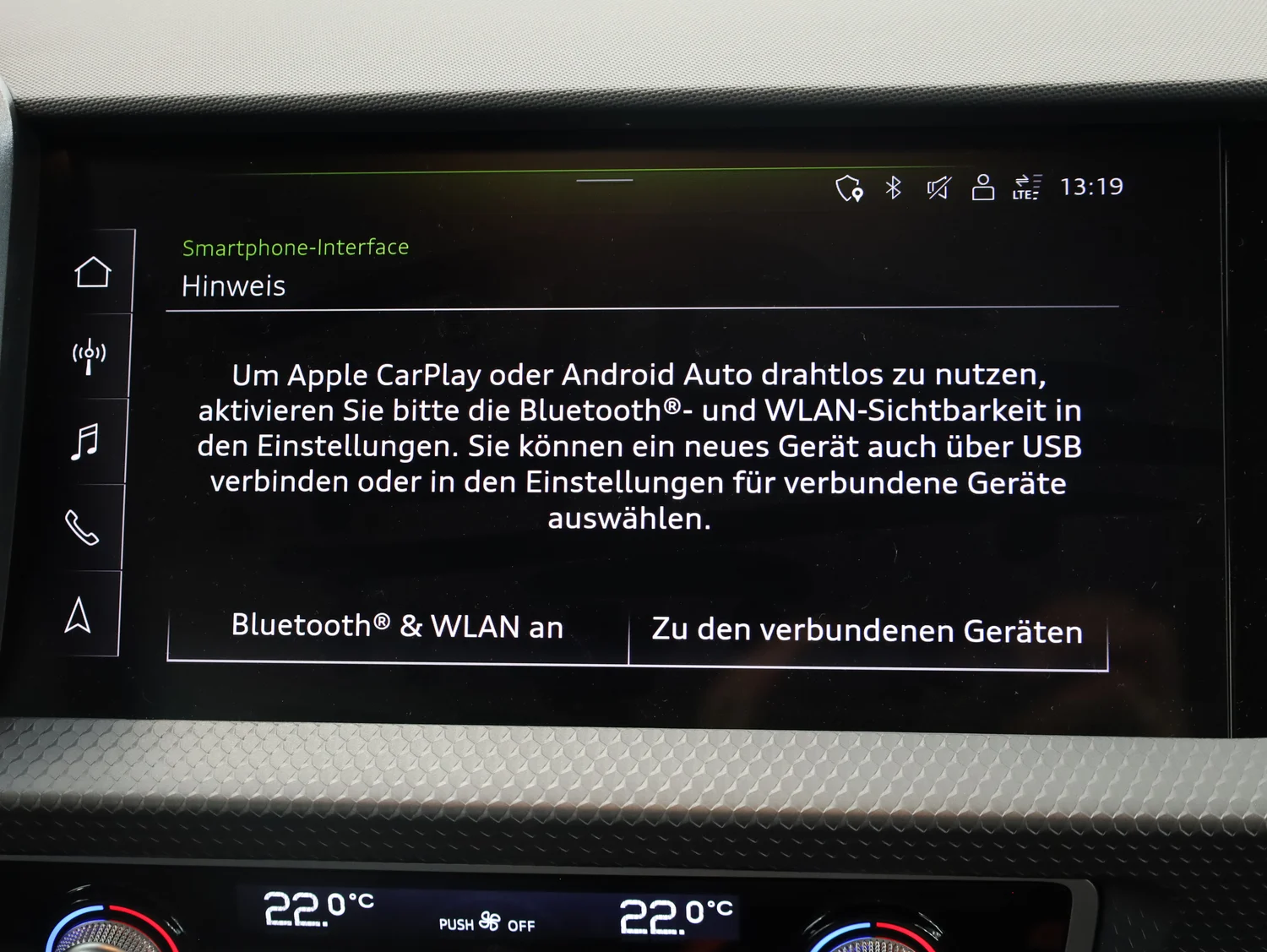 Bild eines A1 Sportback 25 TFSI intense