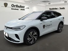 VW ID.4 GTX 4MOTION 250 kW Business -77 kWh in Gletscherweiß Metallic Dach schwarz