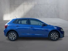 VW Polo Life TSI in Reef Blue Metallic