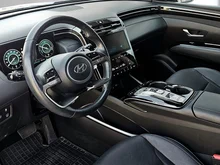 Hyundai Tucson 1,6 T-GDI Hybrid 2WD Prestige Line Aut. in dunkelblau - metallic
