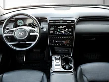 Hyundai Tucson 1,6 T-GDI Hybrid 2WD Prestige Line Aut. in dunkelblau - metallic