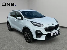 KIA Sportage 1,6 CRDI SCR MHD Silber DCT Aut. in weiss - normal