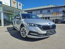 Škoda Octavia Combi Premium TDI DSG in Brillant-Silber Metallic