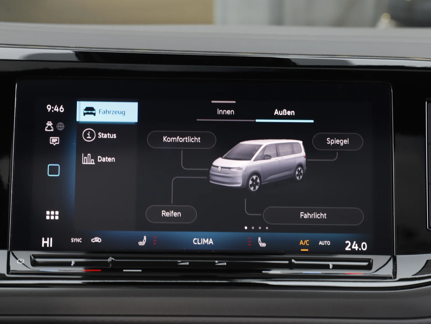 Bild eines VW Multivan Business ÜH TDI