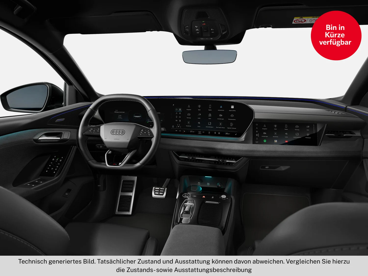 Bild eines Audi Q6 Sportback e-tron quattro