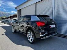 Audi Q2 30 TDI admired in mythosschwarz metallic