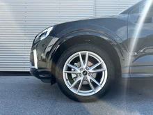 Audi Q2 30 TDI admired in mythosschwarz metallic