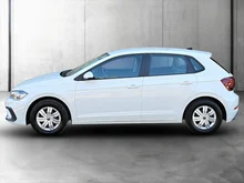 VW Polo TSI in Pure White