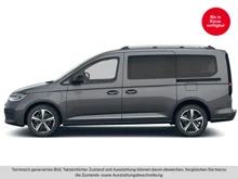 VW Caddy Style Maxi eHybrid 110 kW in Indiumgrau Metallic