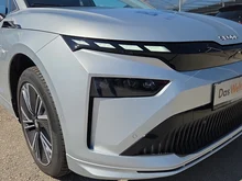 Škoda Enyaq Coupé 85x in Brillant-Silber Metallic