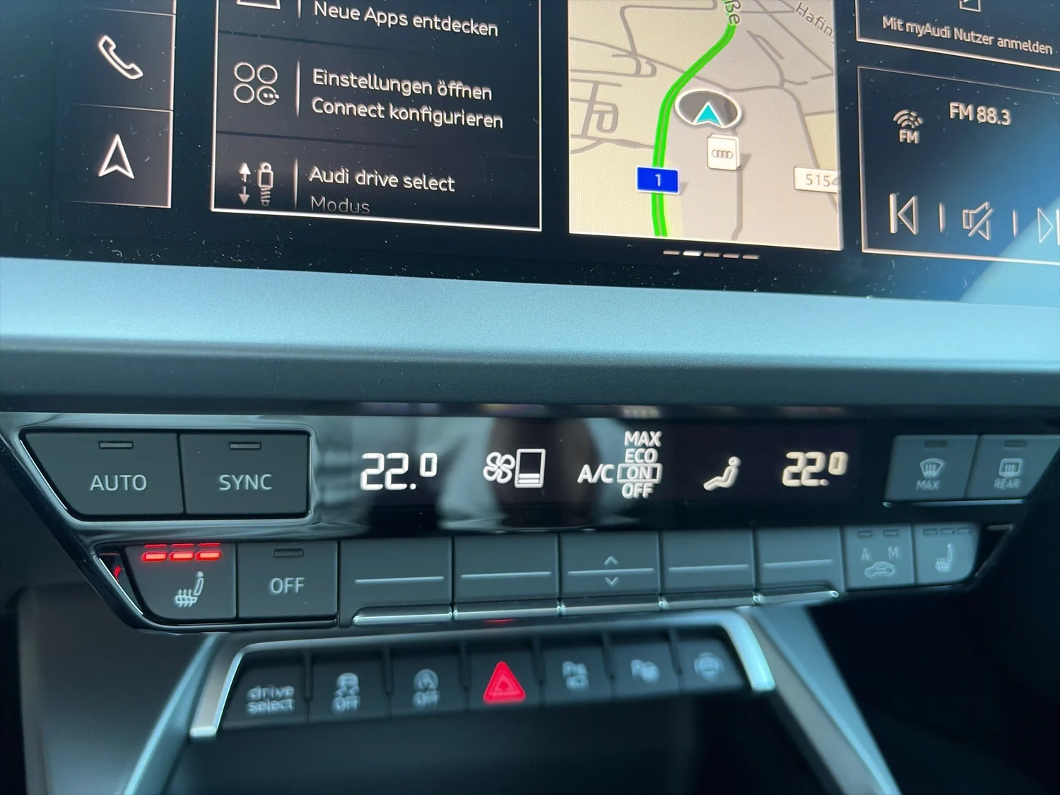 Bild eines Audi A3 Sportback 30 TFSI