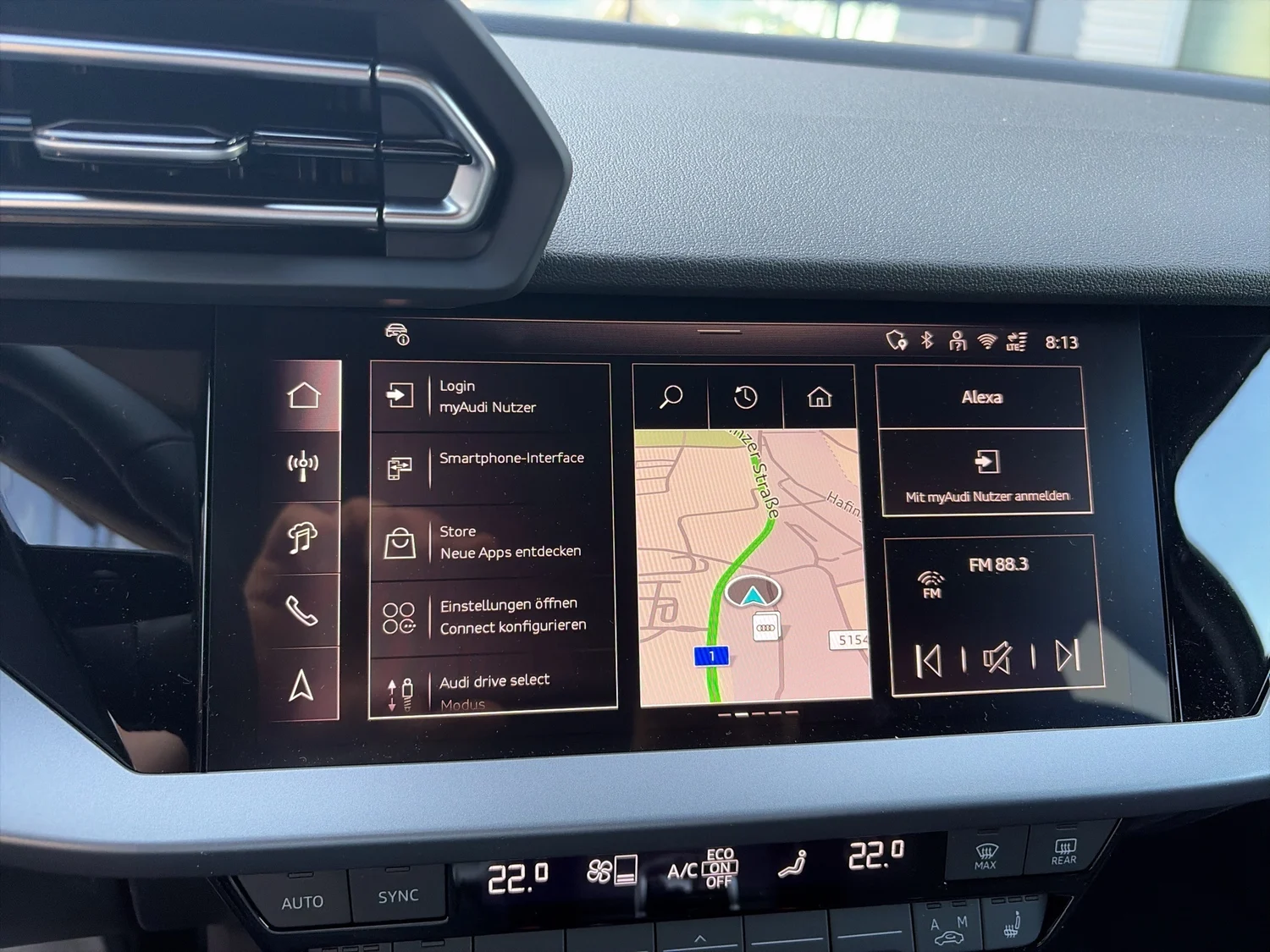Bild eines Audi A3 Sportback 30 TFSI
