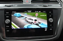 VW Tiguan Allspace R-Line TDI 4MOTION DSG in Deep Black Perleffekt