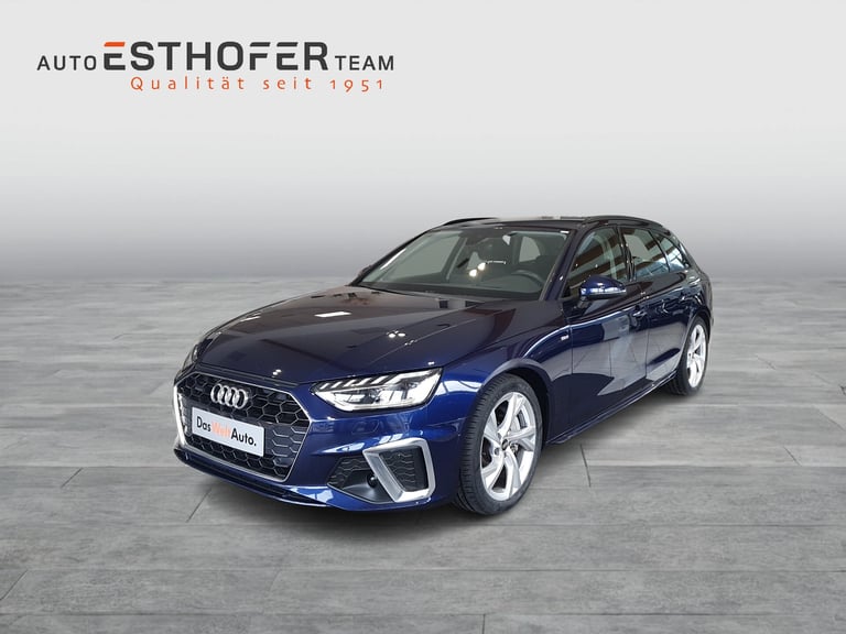 Audi A4 Avant in 2D Navarrablau Metallic gebraucht in Bad Ischl für € ...