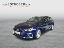 Audi A4 Avant 40 TDI quattro S line in 2D Navarrablau Metallic