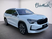 Škoda Kodiaq 4x4 Sportline TDI DSG in Moon-Weiß Metallic