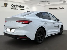 Škoda Enyaq Coupé Sportline 85 in Moon-Weiß Metallic