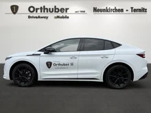 Škoda Enyaq Coupé Sportline 85 in Moon-Weiß Metallic