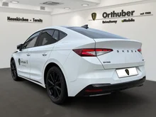 Škoda Enyaq Coupé Sportline 85 in Moon-Weiß Metallic