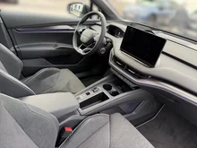 Škoda Enyaq Coupé Sportline 85 in Moon-Weiß Metallic