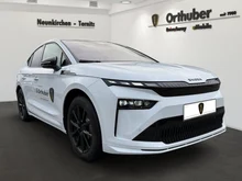 Škoda Enyaq Coupé Sportline 85 in Moon-Weiß Metallic
