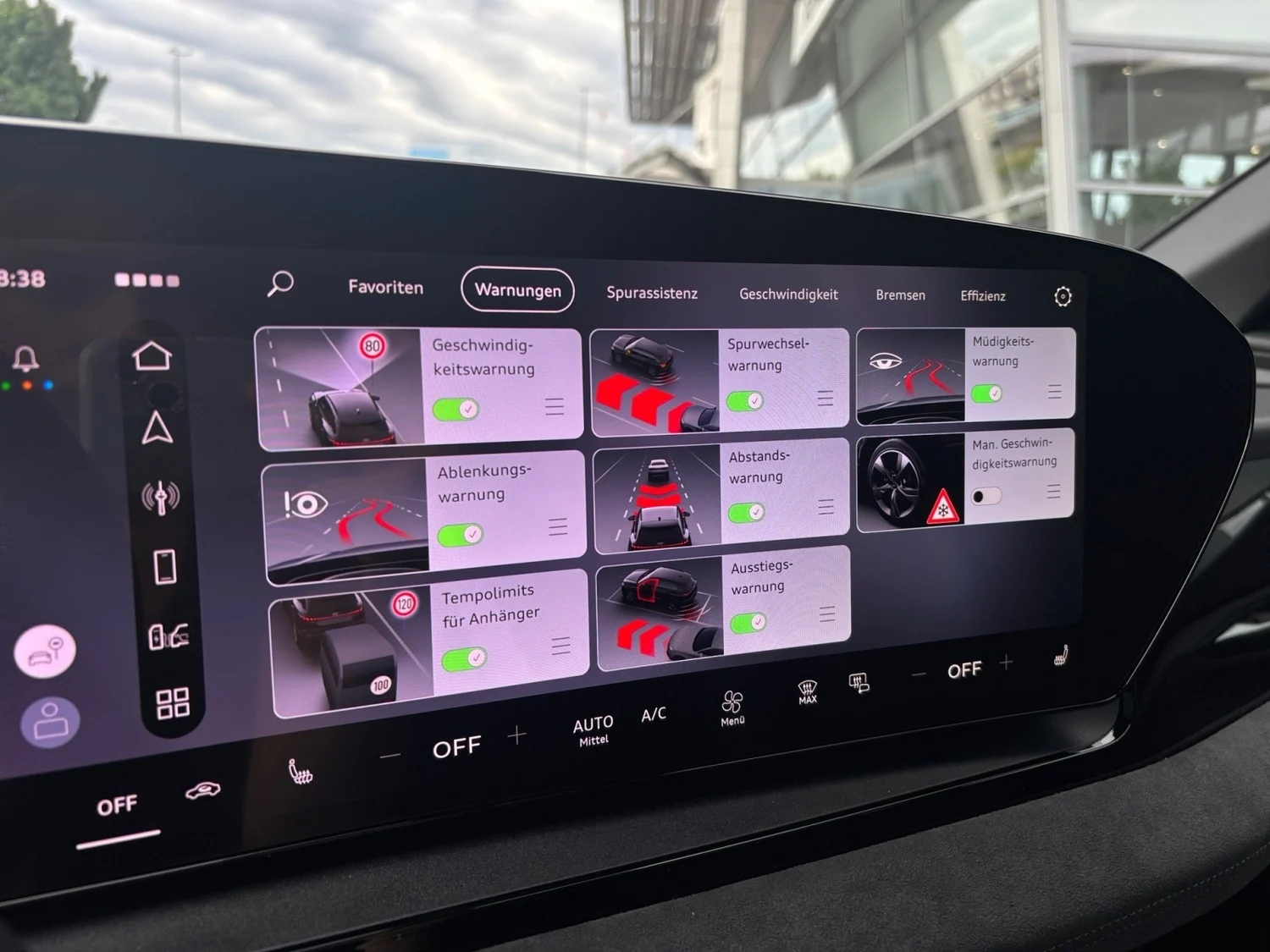 Bild eines Q6 Sportback e-tron quattro