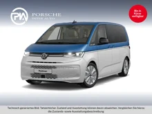 VW Multivan Style eHybrid in Medium Blue Metallic / Candyweiß