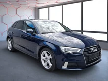 Audi A3 Sportback SB 1.6 TDI intense in dunkelblau - normal